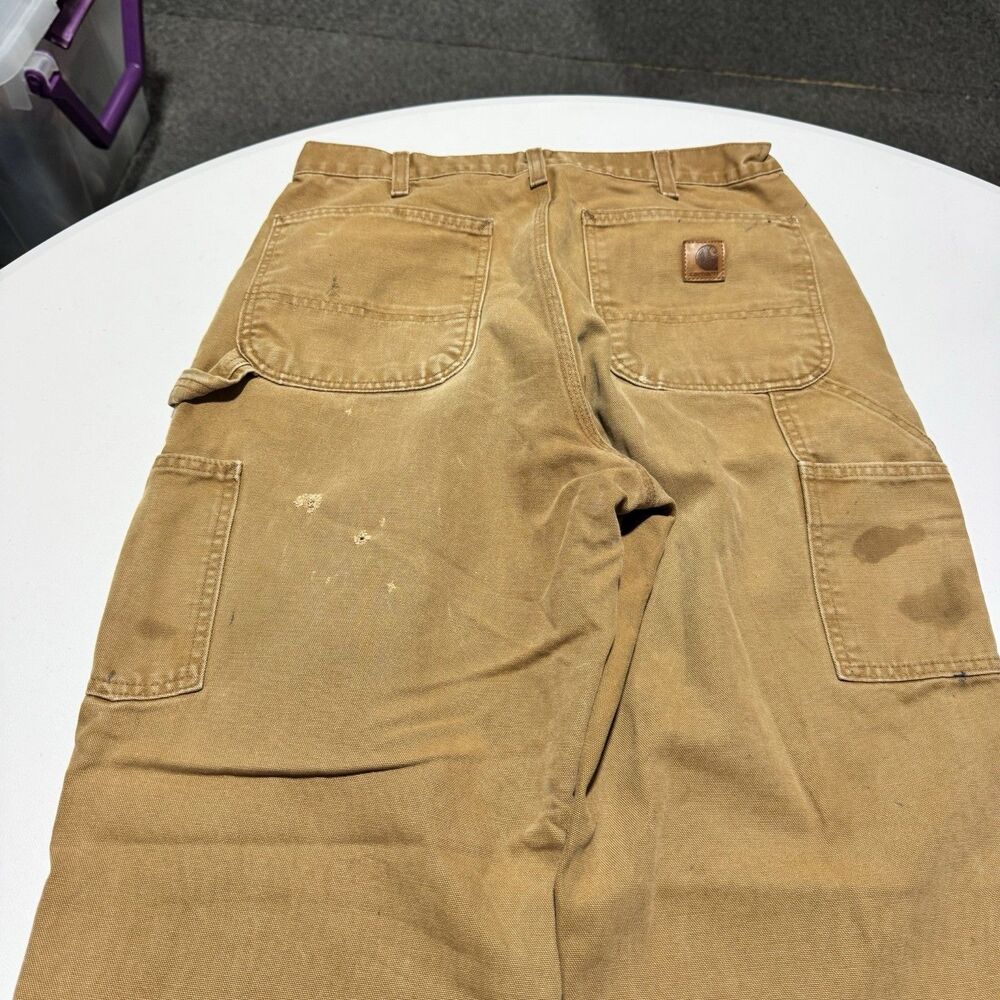 Lot of 3 Carhartt Pants Men's 32x32 Loose Original Fit Carpenter Canvas Work - Picture 10 of 16